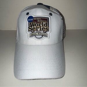 White NCAA Men's College World Series Hat